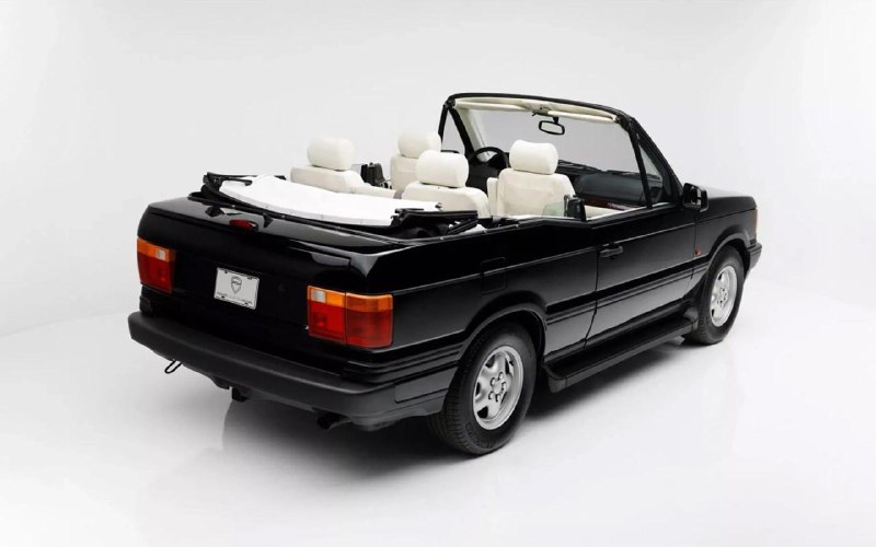 На аукцион выставлен уникальный кабриолет на базе Range Rover 1995 года