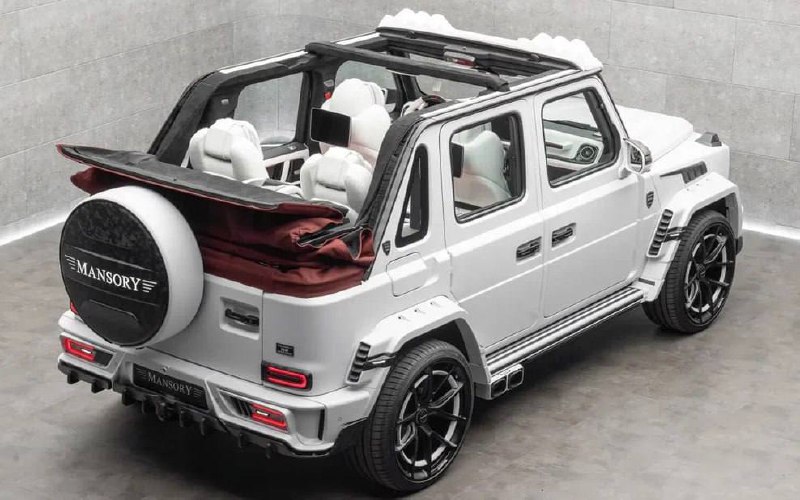 Экстравагантный тюнинг Mercedes G-Class от Mansory: кабриолет Speranza