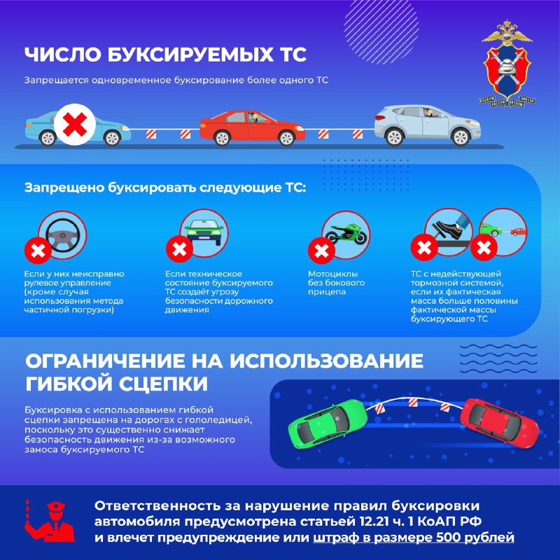 Правила и рекомендации по безопасной буксировке автомобилей на улицах города