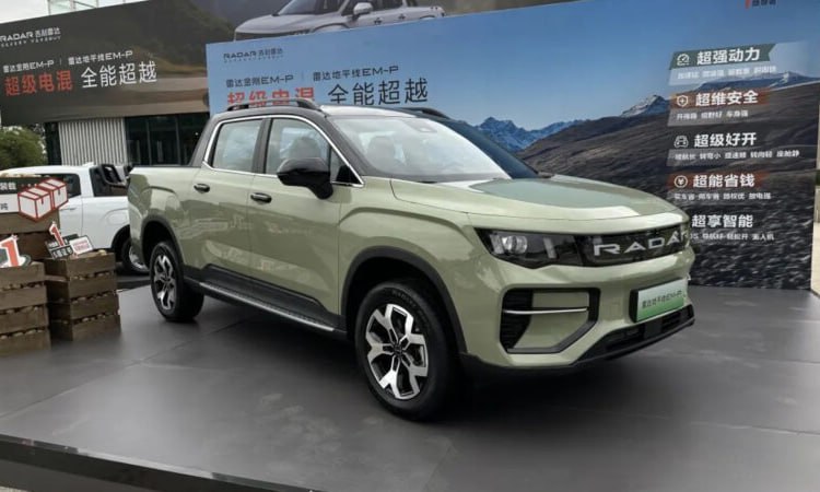 Geely представила новый гибридный пикап King Kong EM-P с дальностью более 1000 км