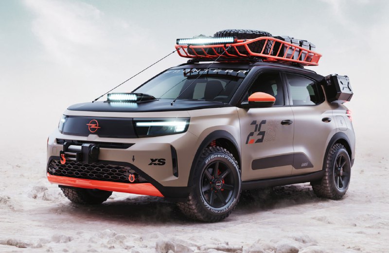 Электрический Opel Frontera может пополнить модельный ряд внедорожной версией