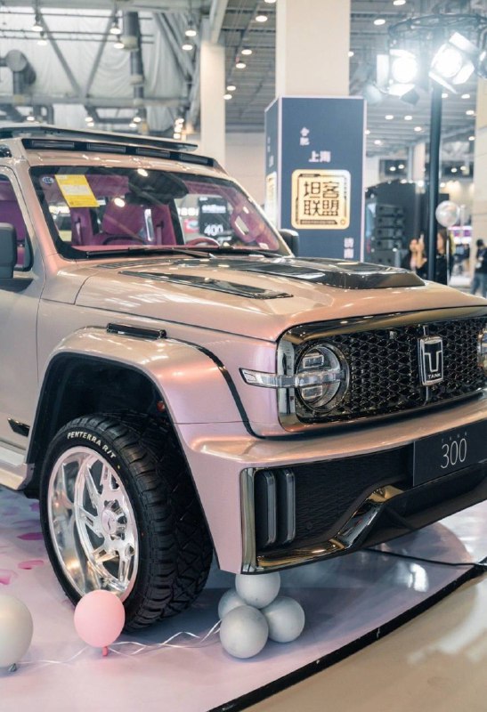 Популярность Tank 300 в Китае: оффроуд и тюнинг