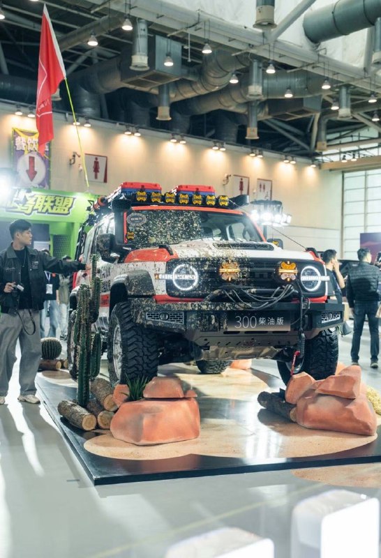 Популярность Tank 300 в Китае: оффроуд и тюнинг