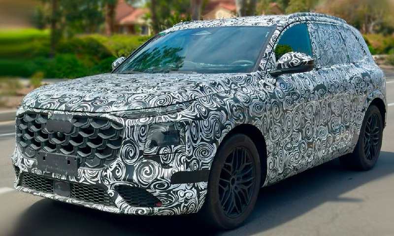 Новые снимки и подробности о будущей Audi Q7