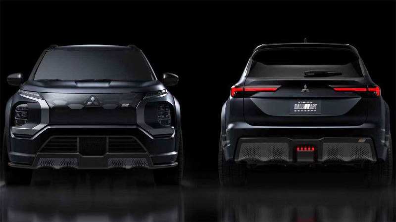 Объявлено о новом «подогретом» кроссовере Mitsubishi Outlander Ralliart