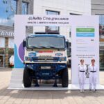 На ВДНХ представили легендарный KAMAZ-43509, участвовавший в ралли «Дакар» и «Шелковый путь»