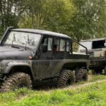 Уникальный российский внедорожник УАЗ 6х6 с двигателем от Toyota Land Cruiser