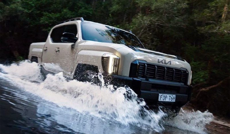 Возможное создание рамного внедорожника на базе Kia Tasman для рынка Австралии