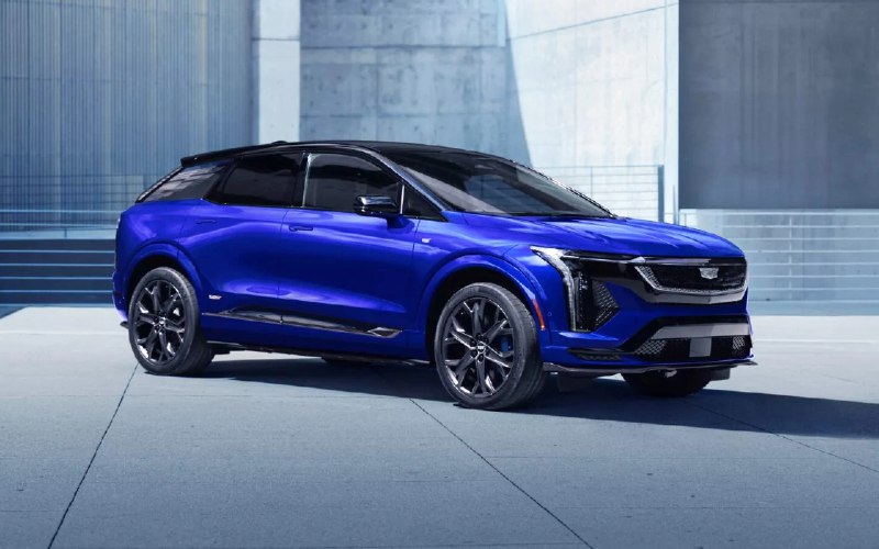 Представлен мощный электрокроссовер Cadillac Optiq-V с зарядкой NACS