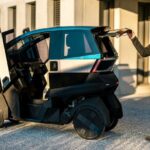 Французский гибрид мотоцикла и автомобиля с уникальной системой наклона