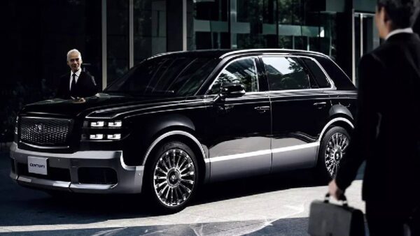 Обновленный люксовый кроссовер Toyota Century получил новую функцию затемнения стекол