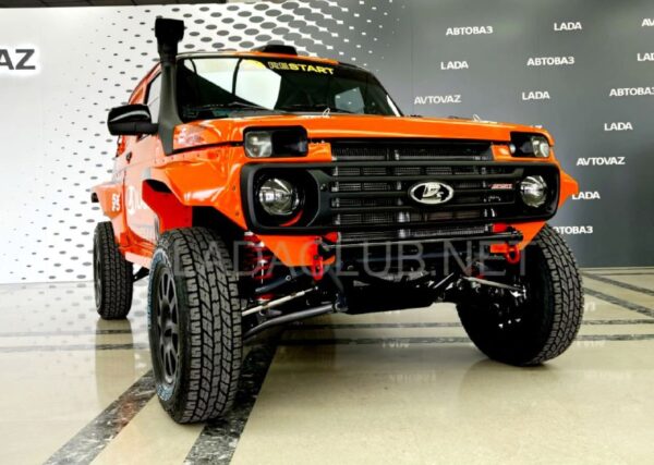 Новая гоночная версия LADA Niva Sport Turbo для марафона «Шелковый путь»
