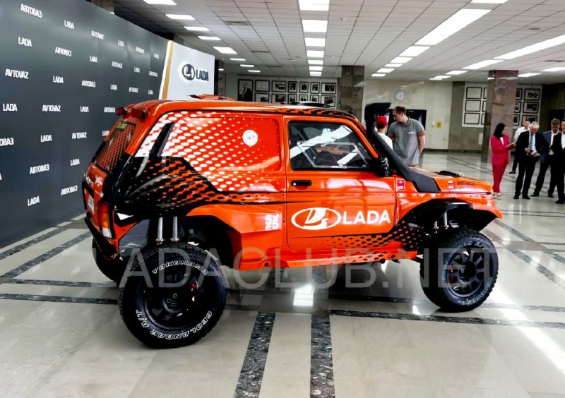 Новая гоночная версия LADA Niva Sport Turbo для марафона «Шелковый путь»