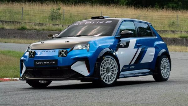 Alpine представила гоночную электрическую версию A290 Rallye