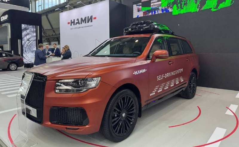 Российский внедорожник Komendant получил возможность автономного вождения Российский внедорожник Komendant получил возможность автономного вождения