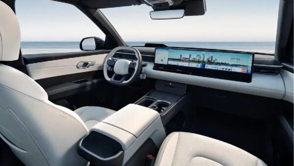 Новый интерьер электромобиля Hyundai Elexio для китайского рынка