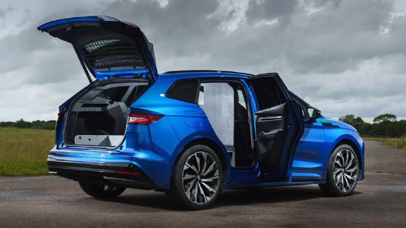Skoda Enyaq в версии грузового фургона для британского рынка