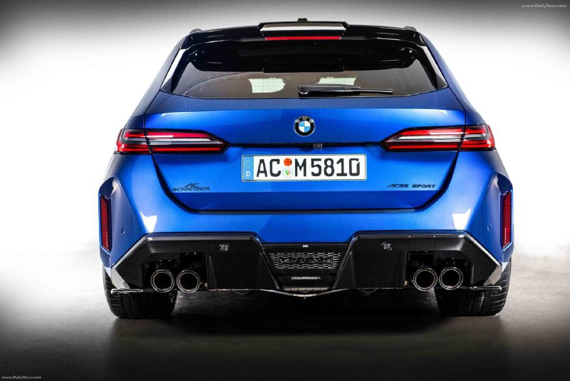 Модификация BMW M5 Touring от AC Schnitzer: увеличенная мощность и агрессивный дизайн