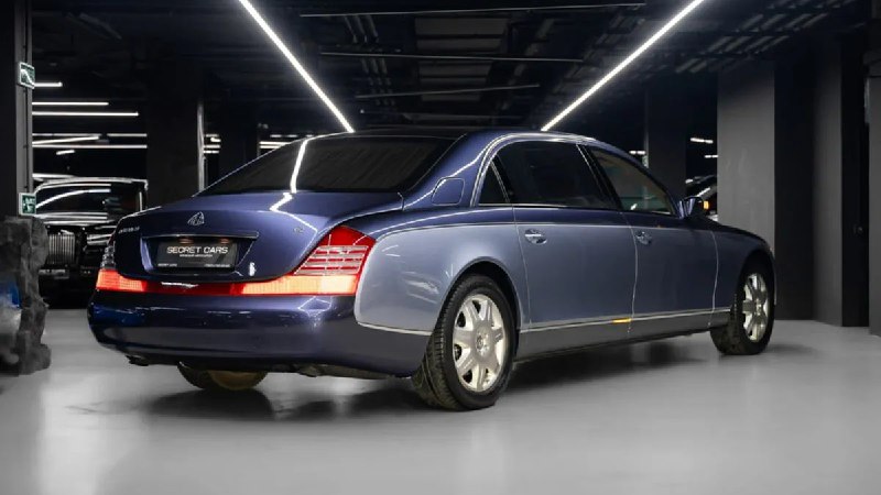 Редкий эксклюзивный лимузин Maybach 62 S из коллекции шейха Катара выставлен на продажу в Москве