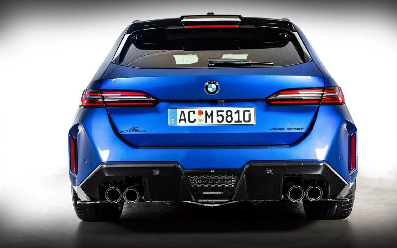 Улучшенная версия BMW M5 от AC Schnitzer: мощь и стиль в одном автомобиле