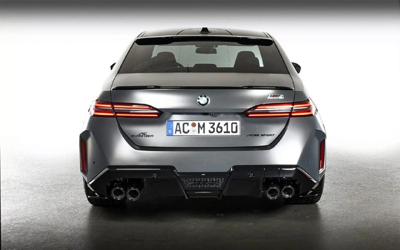 Улучшенная версия BMW M5 от AC Schnitzer: мощь и стиль в одном автомобиле