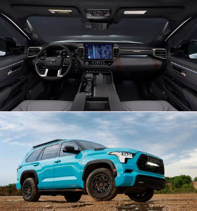 Обновленная Toyota Sequoia 2026: новые детали интерьера и внешнего вида Обновленная Toyota Sequoia 2026: новые детали интерьера и внешнего вида