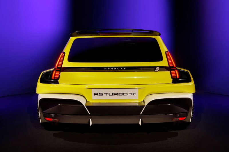 Renault представила революционный мини-суперкар электрокар Renault 5 Turbo 3E