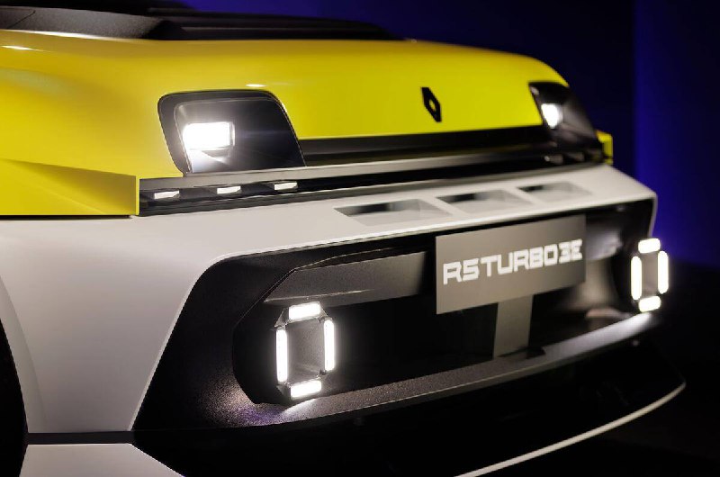 Renault представила революционный мини-суперкар электрокар Renault 5 Turbo 3E