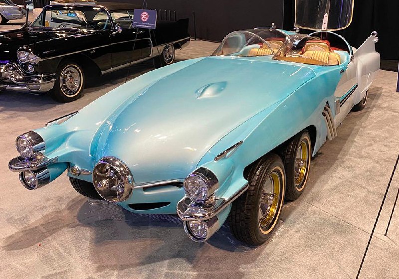 Уникальный кастомный автомобиля Studebaker Ice Princess XF58 1950 года с фантастическим дизайном