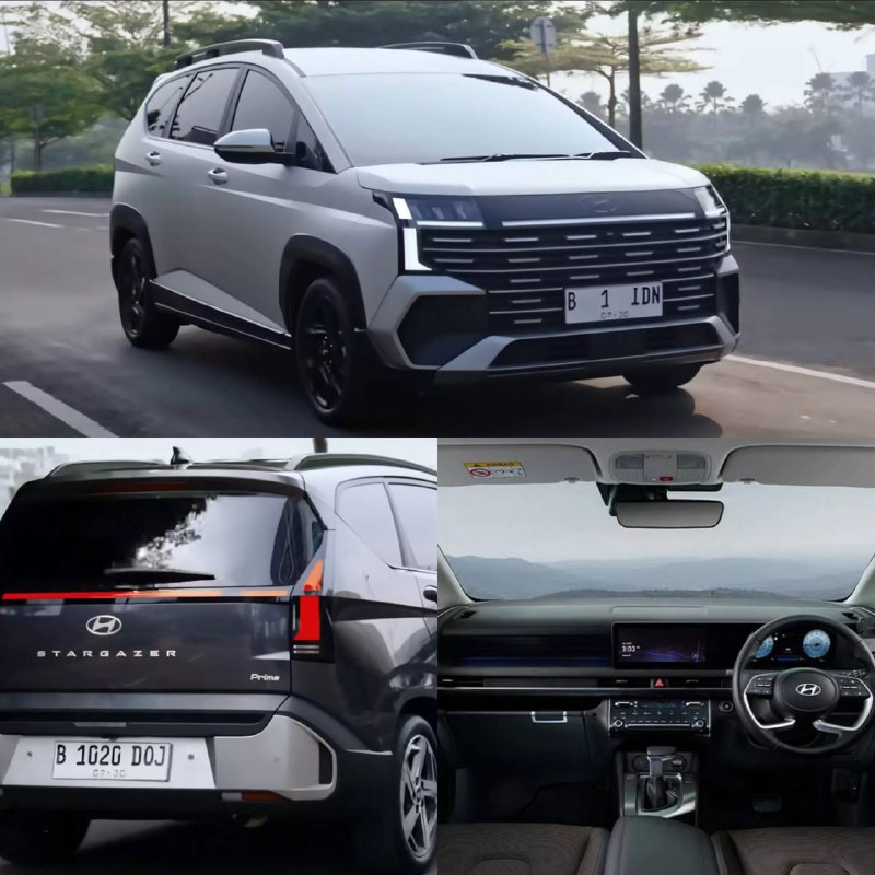 Hyundai обновила минивэны Stargazer и Stargazer X для индийского рынка