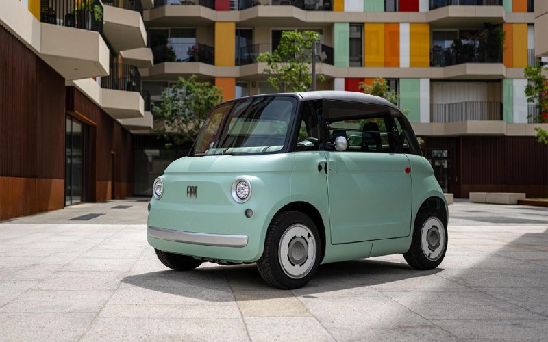На рынке появился уникальный электромобиль Fiat Topolino с минималистичным дизайном На рынке появился уникальный электромобиль Fiat Topolino с минималистичным дизайном