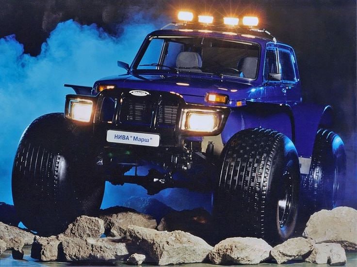Новая версия внедорожника LADA Niva «Марш» для экстремальных условий