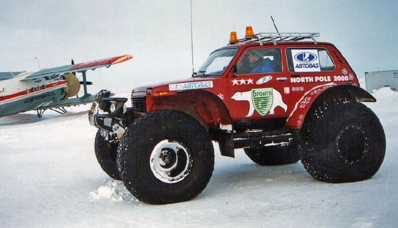 Новая версия внедорожника LADA Niva «Марш» для экстремальных условий