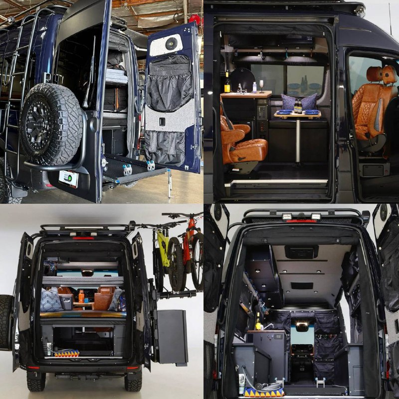 Автодом на базе Mercedes-Benz Sprinter для приключений в труднодоступных регионах Автодом на базе Mercedes-Benz Sprinter для приключений в труднодоступных регионах