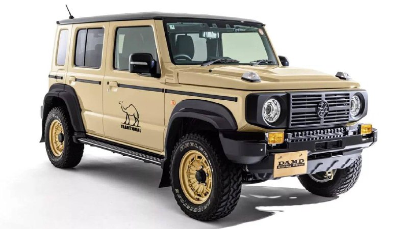 Японский ателье преобразило Suzuki Jimny в уникальные внедорожные стили