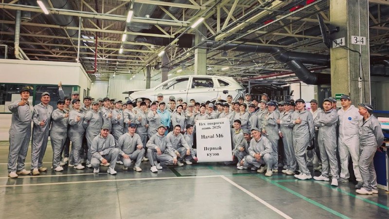 Запущено производство Haval M6 в России на полном цикле Запущено производство Haval M6 в России на полном цикле