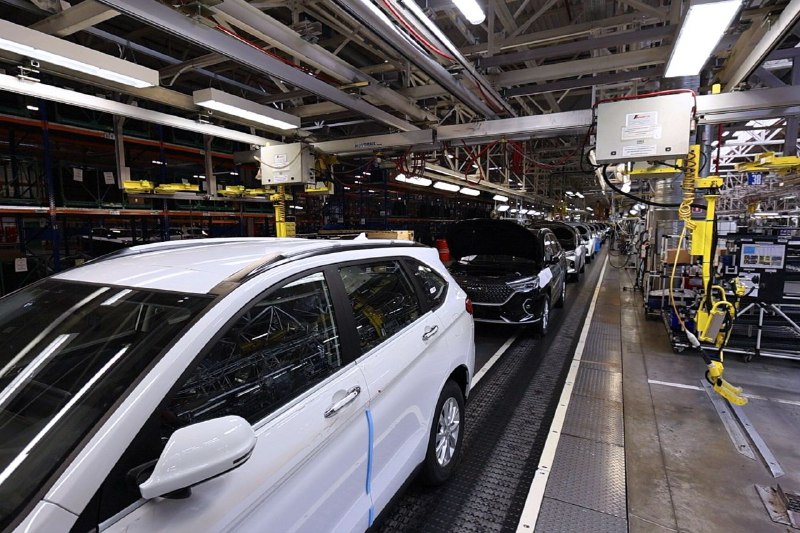 Запущено производство Haval M6 в России на полном цикле Запущено производство Haval M6 в России на полном цикле