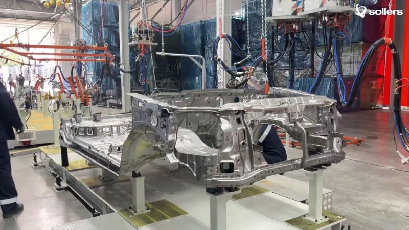 На Ульяновском автозаводе запущено производство кузовов для новых пикапов Sollers ST9