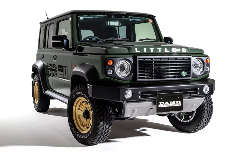 Японское ателье создало тюнинги Suzuki Jimny в стиле известных автомобилей