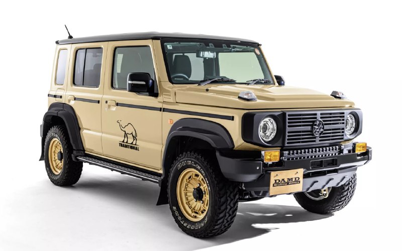 Японское ателье создало тюнинги Suzuki Jimny в стиле известных автомобилей