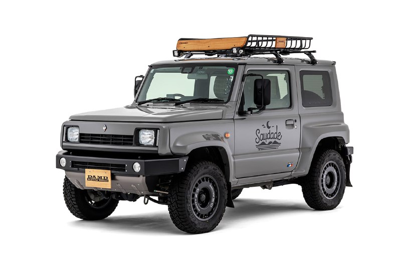 Японское ателье создало тюнинги Suzuki Jimny в стиле известных автомобилей