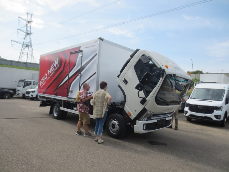 Обновленный грузовик JAC N90X подготовлен к выходу на рынок Россия Обновленный грузовик JAC N90X подготовлен к выходу на рынок Россия