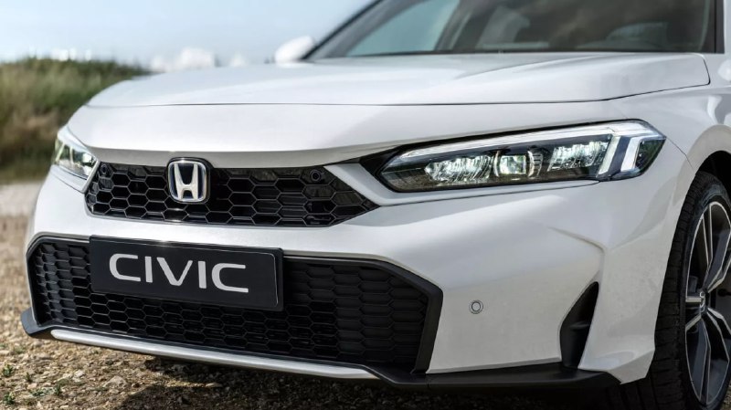 Обновленный Honda Civic e:HEV для европейского рынка Обновленный Honda Civic e:HEV для европейского рынка