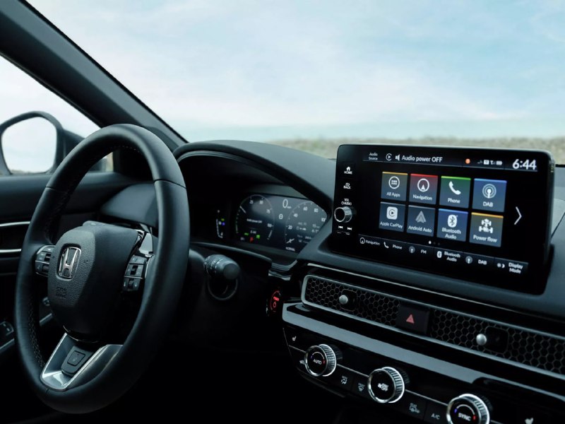 Обновленный Honda Civic e:HEV для европейского рынка Обновленный Honda Civic e:HEV для европейского рынка