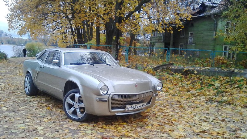 Уникальный спорткупе на базе ГАЗ-31105 с оригинальным кузовом