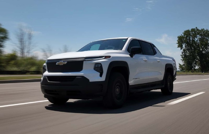 Электропикап Chevrolet Silverado EV установил мировой рекорд по дальности пробега на одном заряде Электропикап Chevrolet Silverado EV установил мировой рекорд по дальности пробега на одном заряде