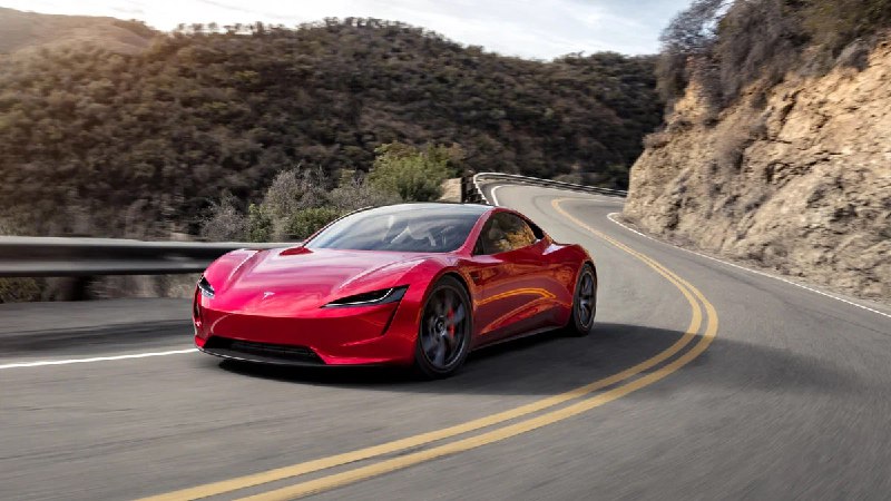 Tesla запатентовала систему поднятия прижима для будущего Roadster
