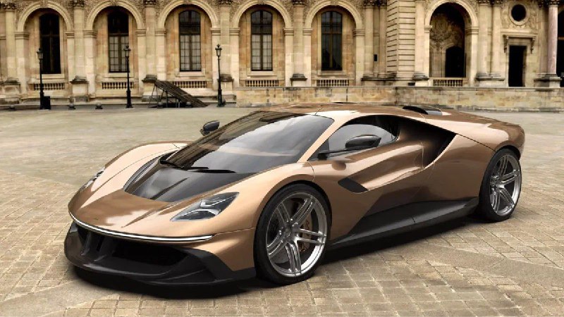 Британский суперкар Garagisti GP1 с мощным V12 и механической коробкой