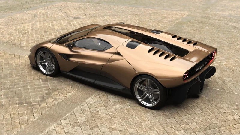 Британский суперкар Garagisti GP1 с мощным V12 и механической коробкой