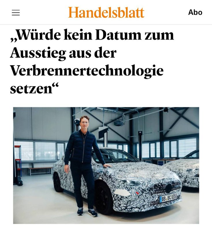 Автомобильная промышленность Европы под угрозой: предупреждение лидера Mercedes-Benz